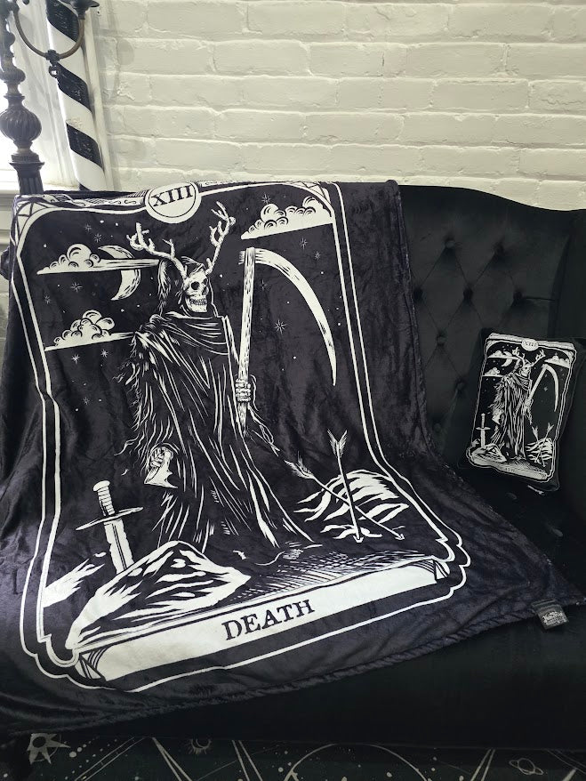 The Death Tarot Blanket