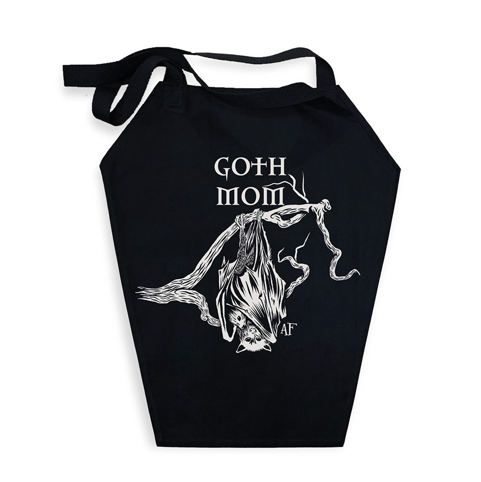 Goth Mom Coffin Tote Bag