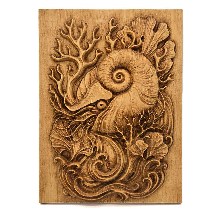 Ocean Mysteries (Wood Carving)