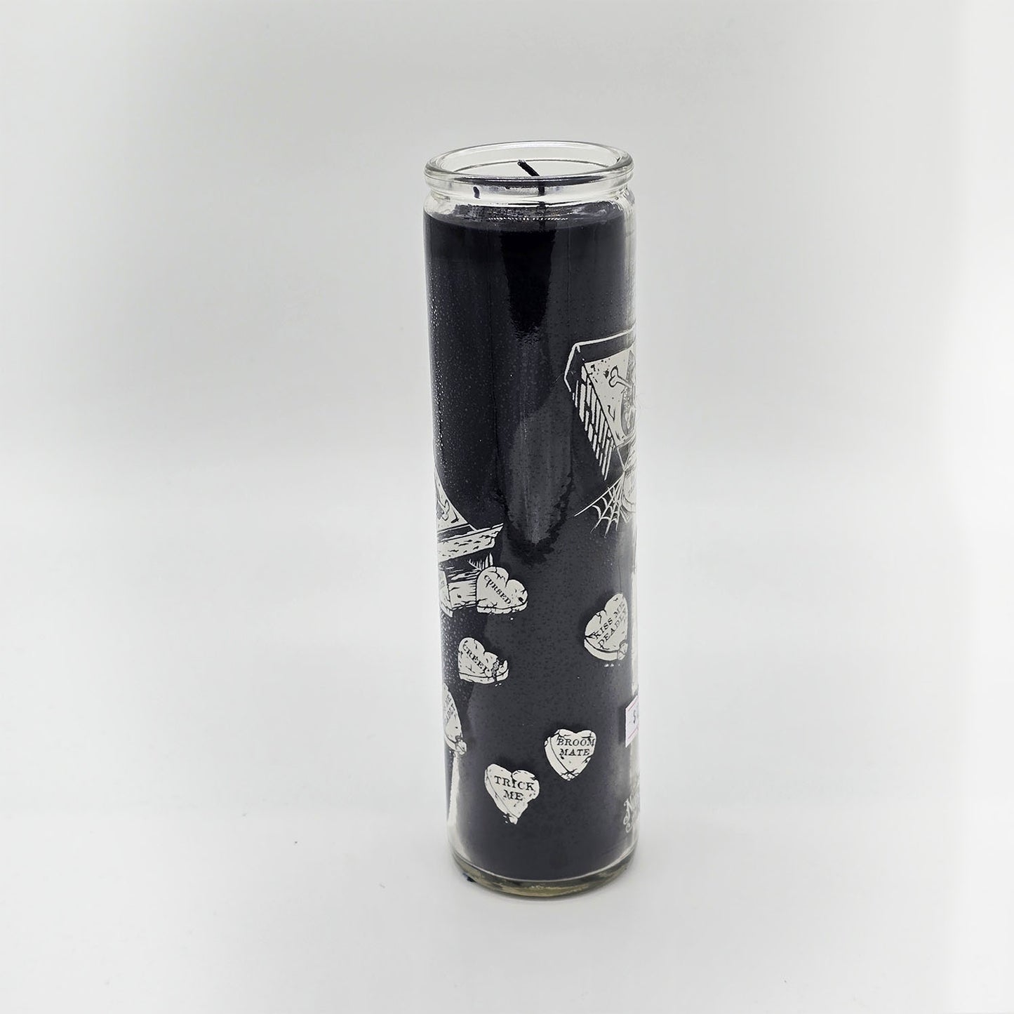 Valloween Candy Hearts Candle