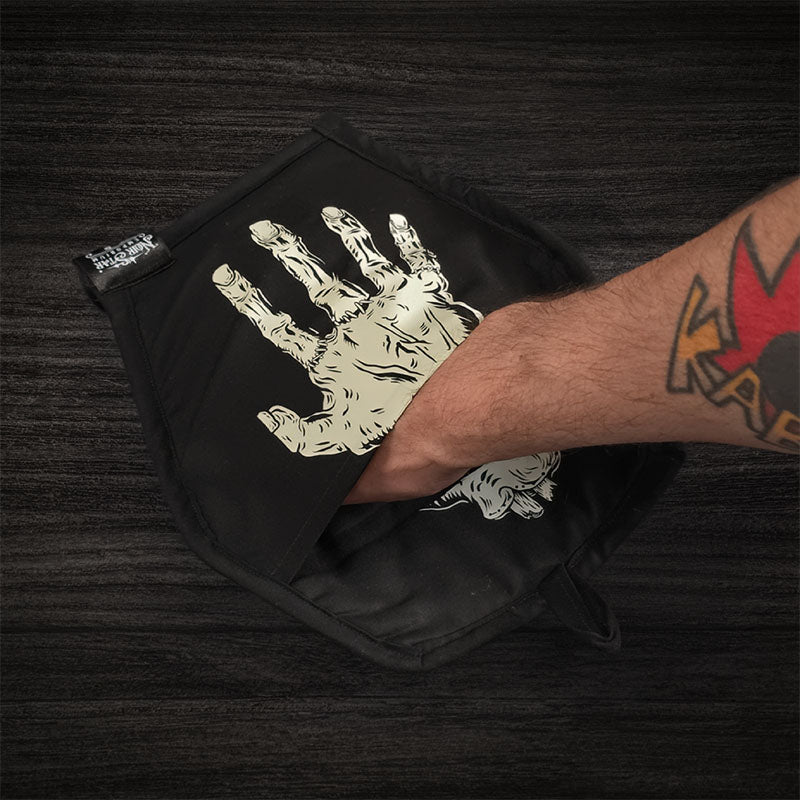 Zombie Coffin Pot Holder