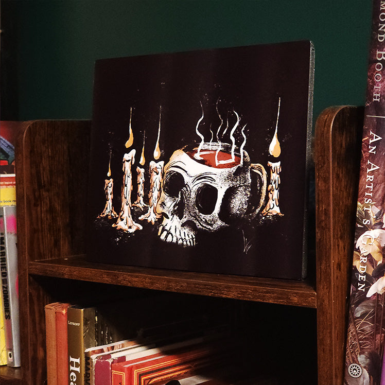 Dark Coffee (Art Print on Metal)