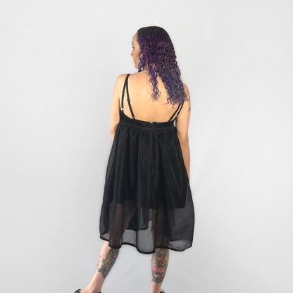 Glitter Baby Doll Dress