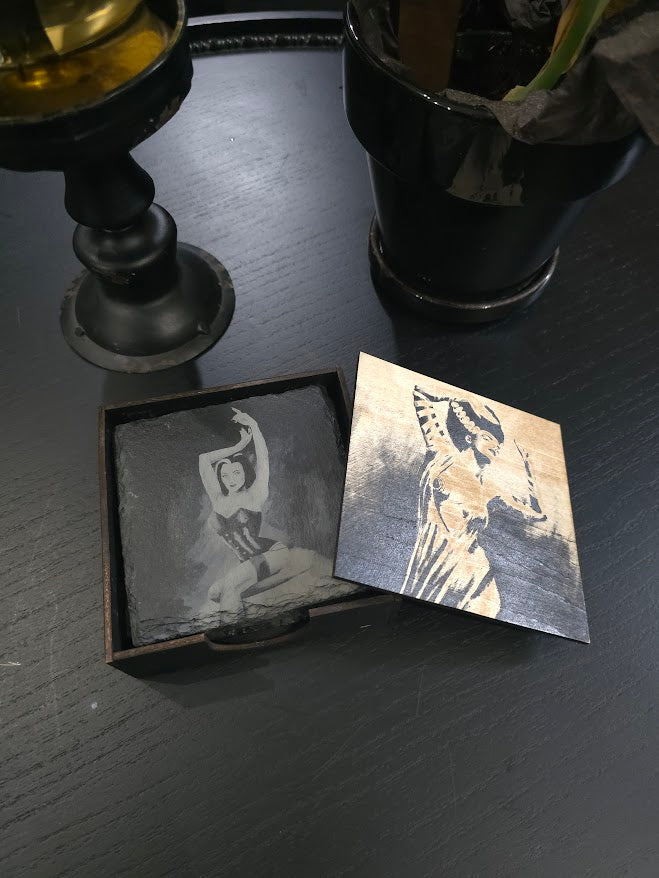 Monster Pinups Coaster Set