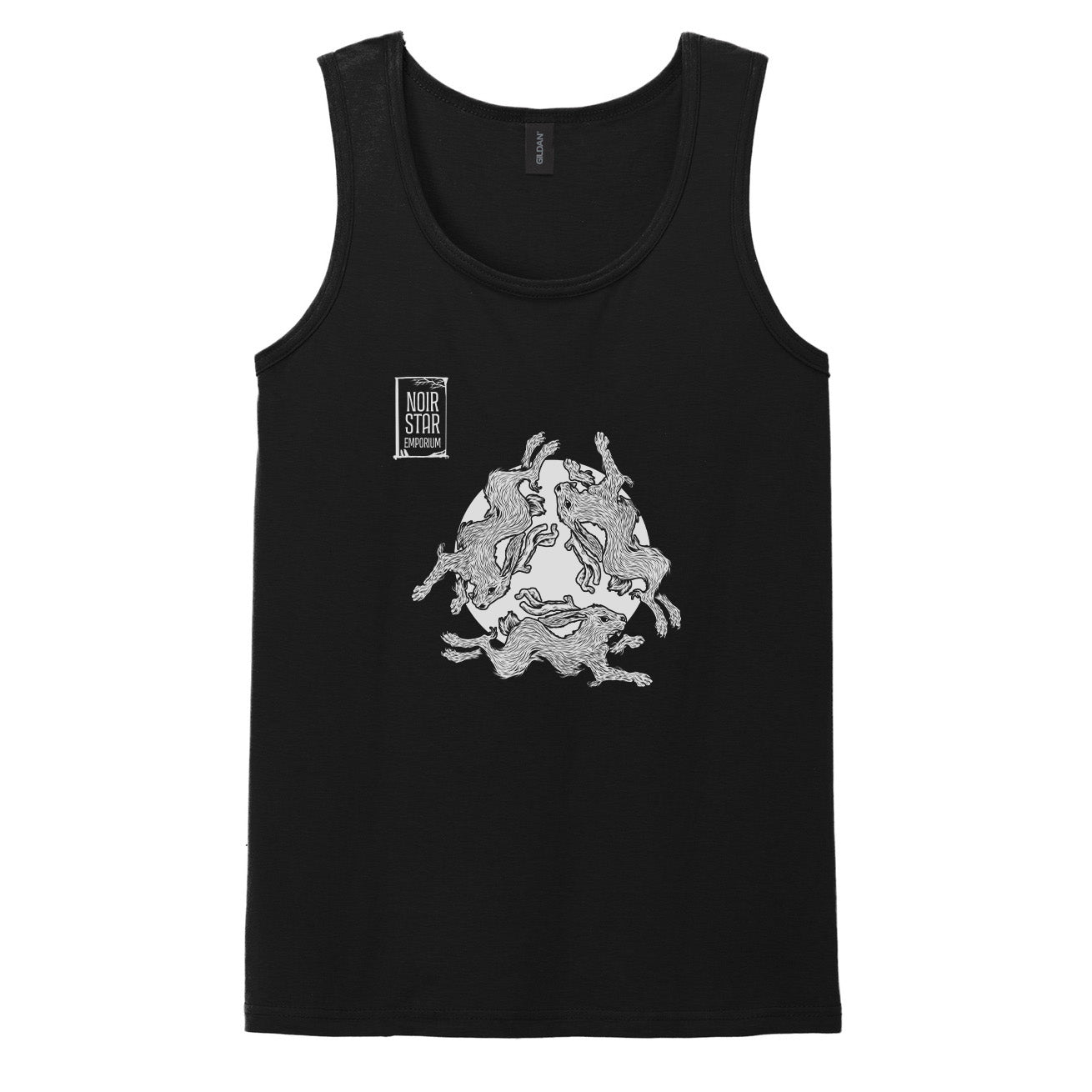 Three Jackalopes Tank Top (Mens)