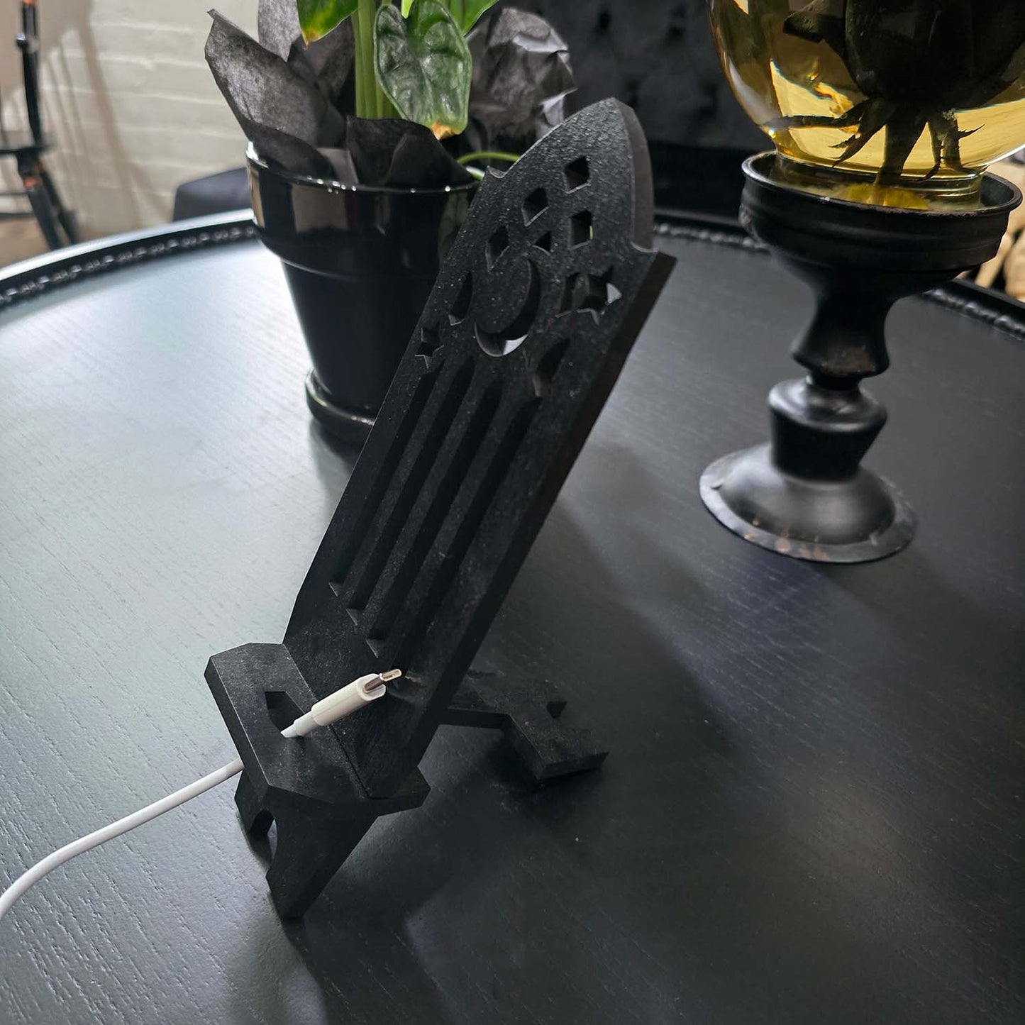 Gothic Window Phone Stand