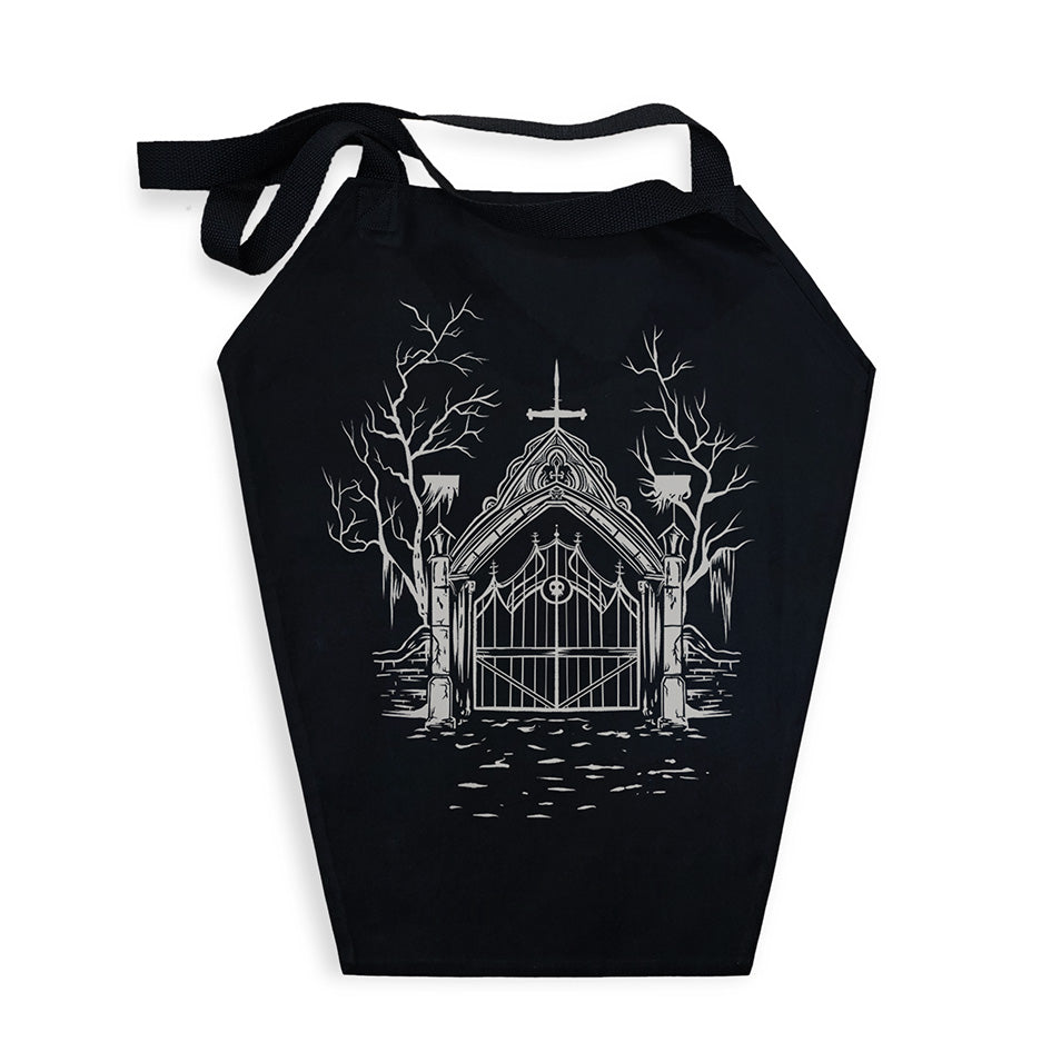 Cemetery Gates Coffin Tote Bag