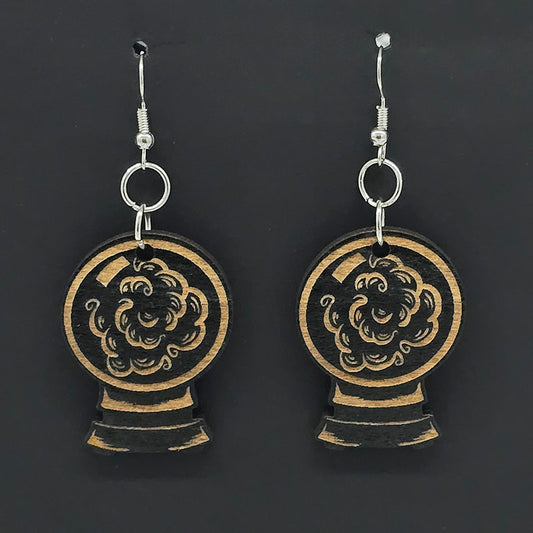 Crystal Ball Earrings