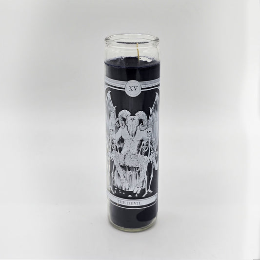 Devil Tarot Candle