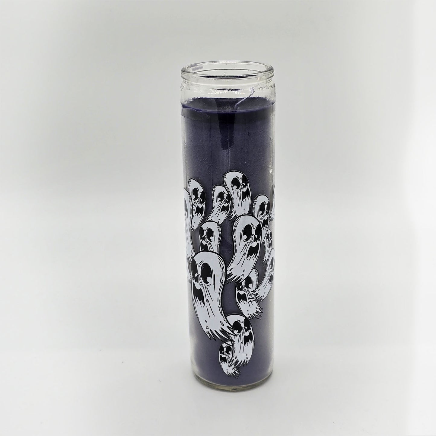 Purple Ghost Candle