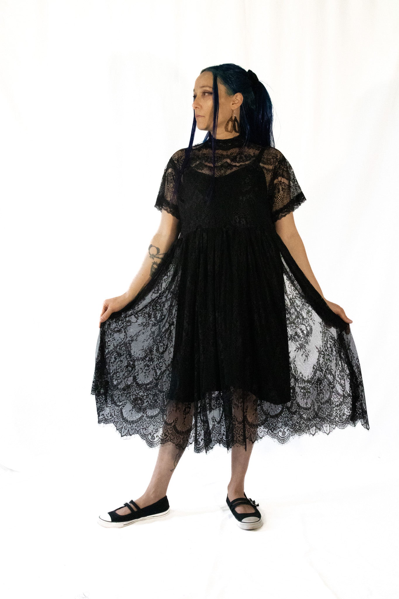 The Lace Baby Doll Dress