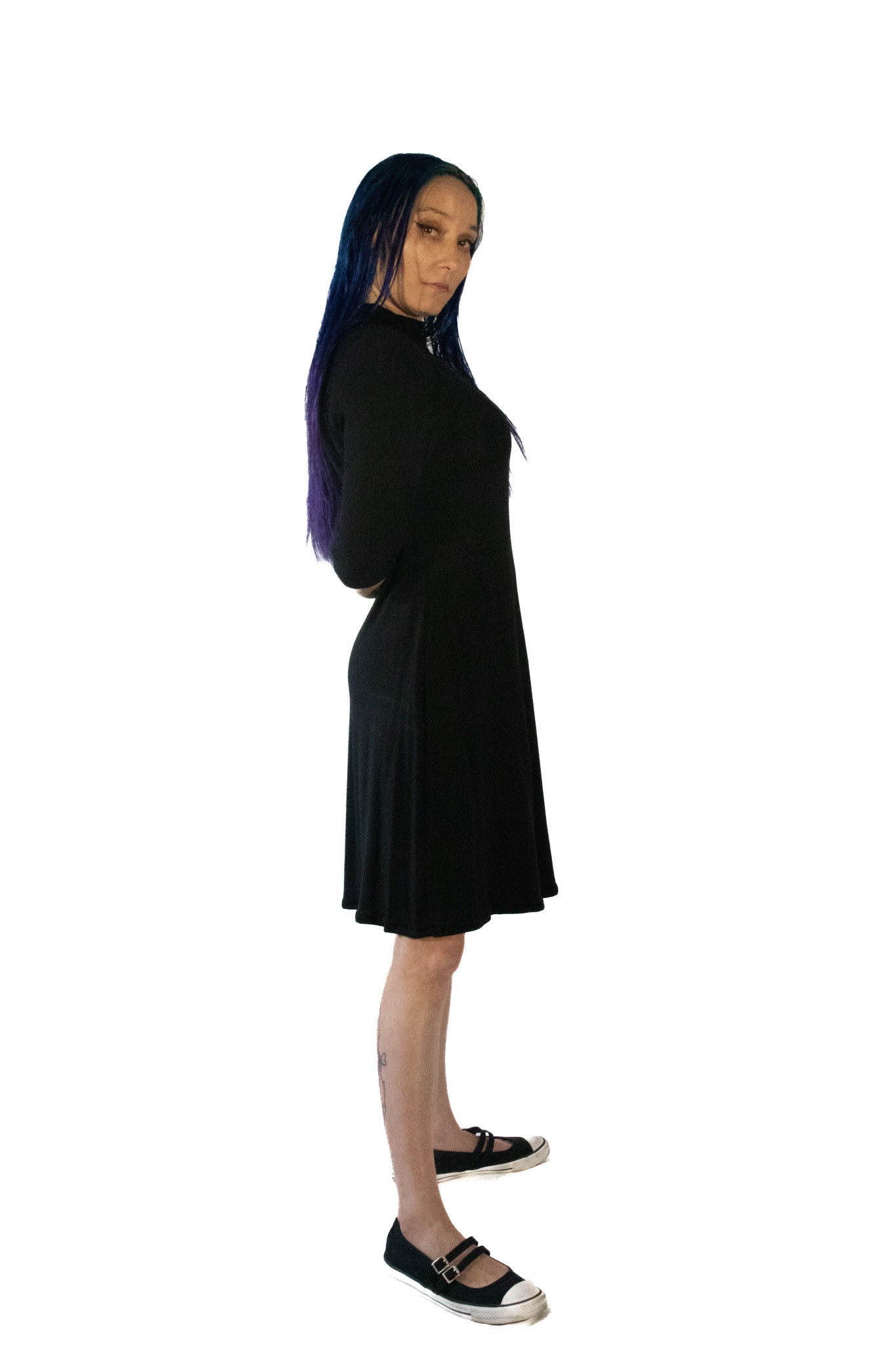 Short Sleeve Midi Dress