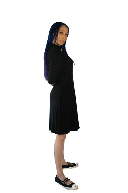 Short Sleeve Midi Dress