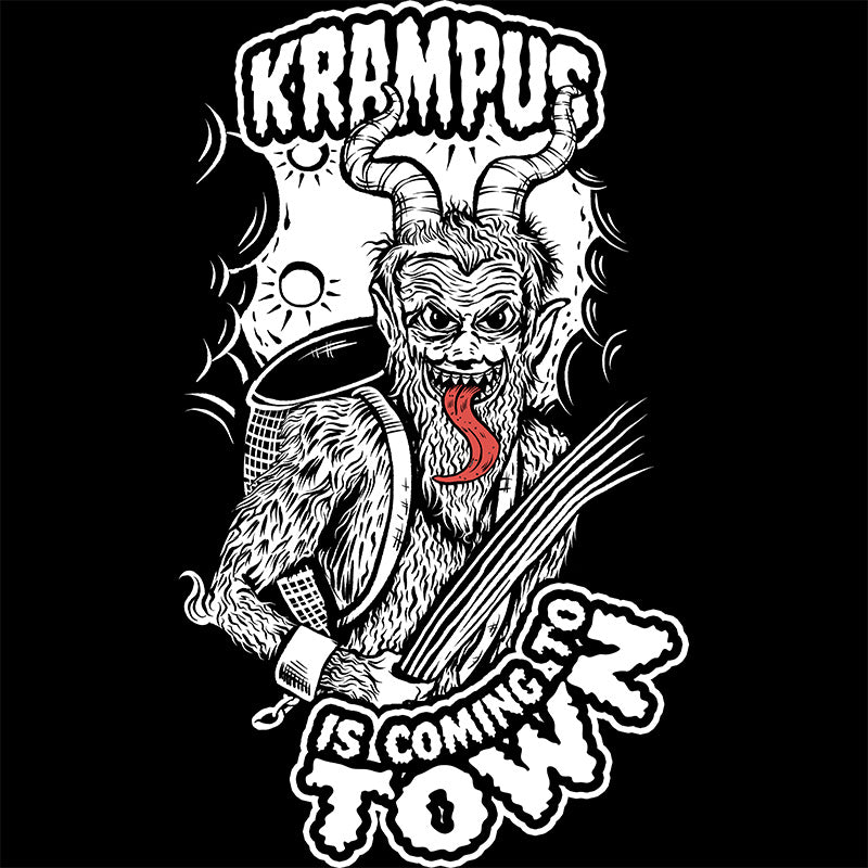 Krampus is Coming To Town T-Shirt