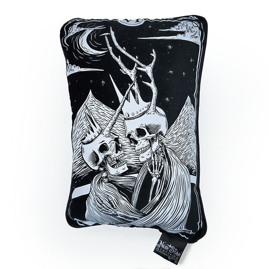The Lovers Tarot Throw Pillow