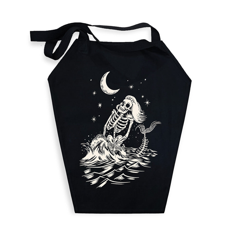 Mermaid Coffin Tote Bag