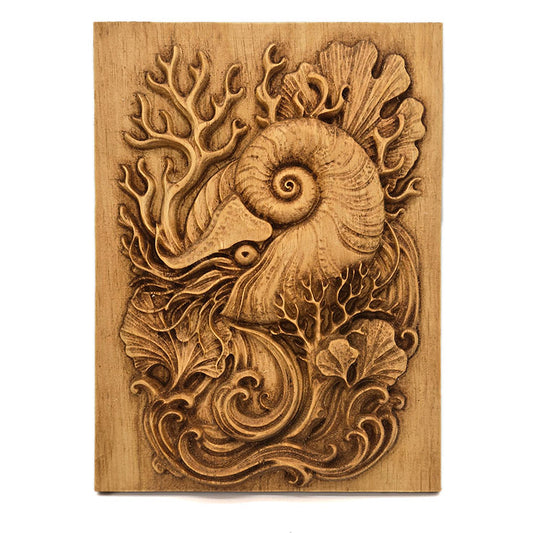 Ocean Mysteries (Wood Carving)