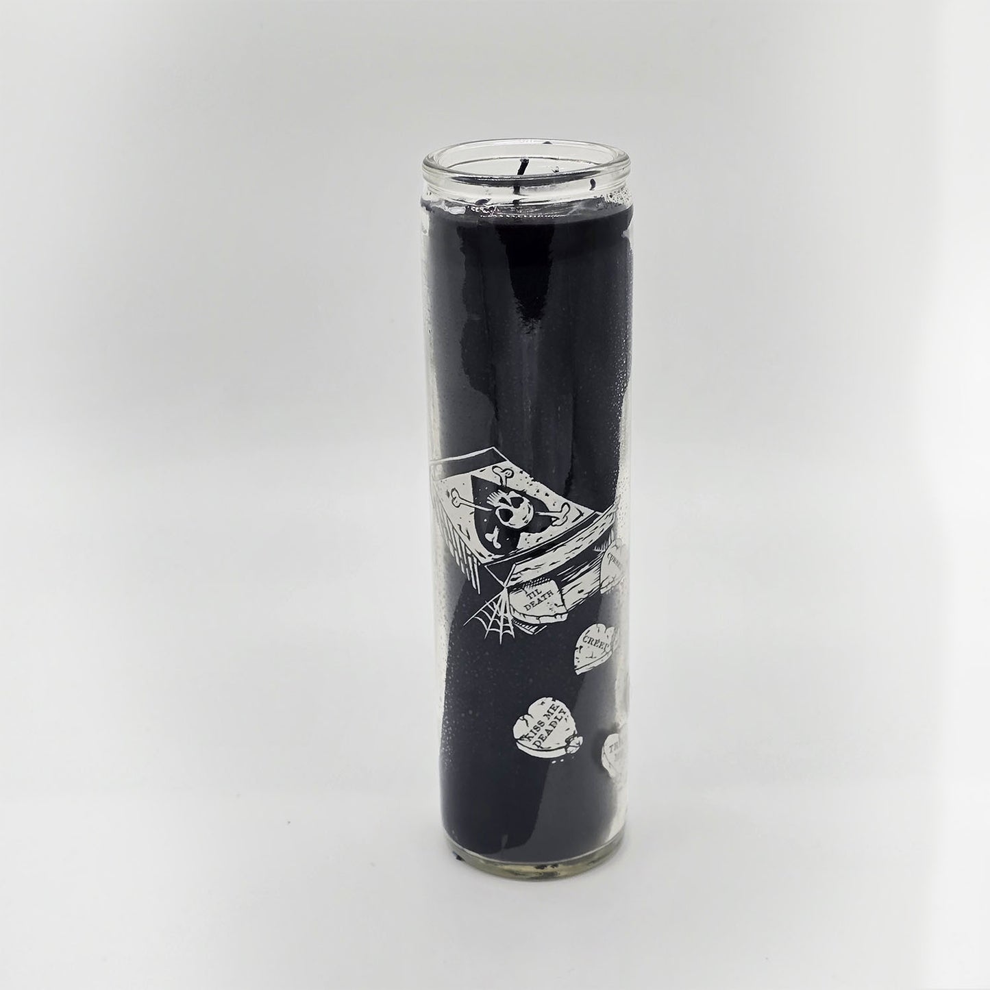 Valloween Candy Hearts Candle