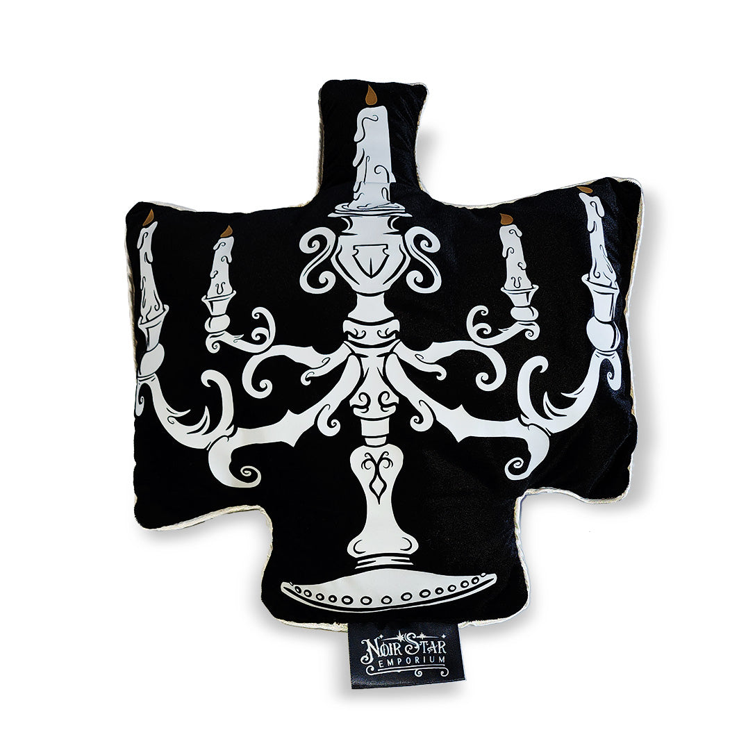 Candelabra Throw Pillow