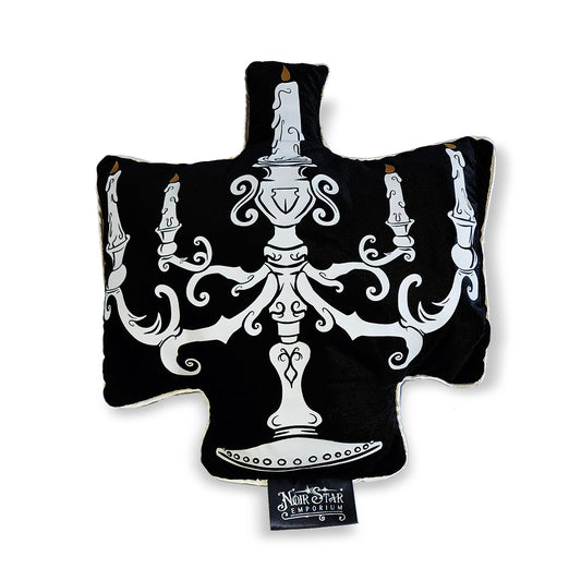 Candelabra Throw Pillow